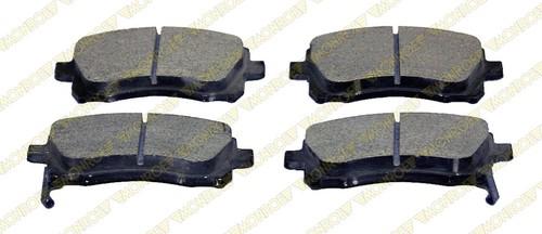 Monroe cx721 brake pad or shoe, front-monroe ceramics brake pad