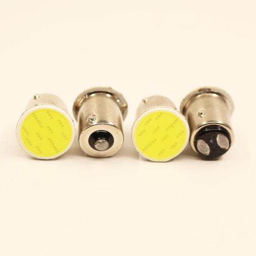 2 x 1157 cob+2pcs 1156 cob car lamp 12smd led reverse backup bulb signal light