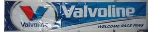 Valvoline racing banner vinyl 8 foot long x 2 foot high size new nhra nascar