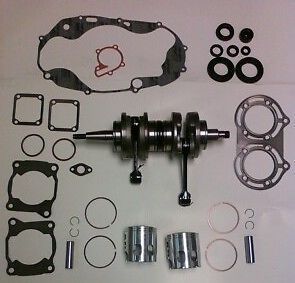 Yamaha yfz350 banshee pistons gaskets bearings crankshaft &amp; cylinder boring