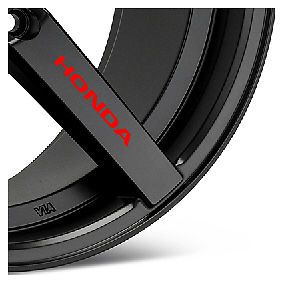 Honda wheel decals (4 total)