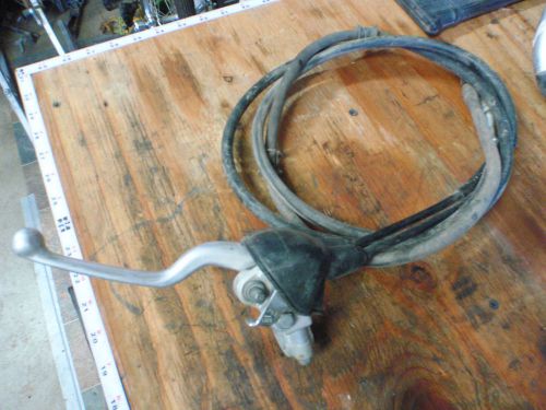 #108 honda trx 450r trx450 trx450r  clutch lever &amp; cable brake 05 2005 04 2004