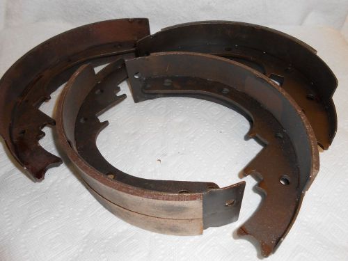 1965-72 dart-cuda-duster v8 front brake shoes #306-10 x 2 1/4--8 cyl