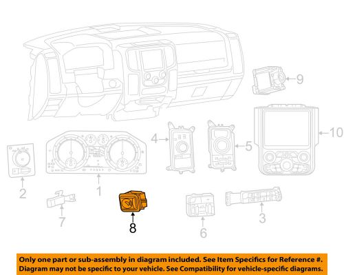 Chrysler oem-park brake warning switch 4221463