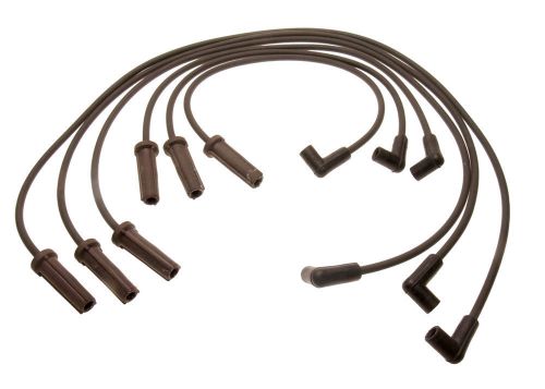 Ac delco 606u plug wires for 1985-87 grand am 3.0l 1985-88 buick oldsmobile 3.0l