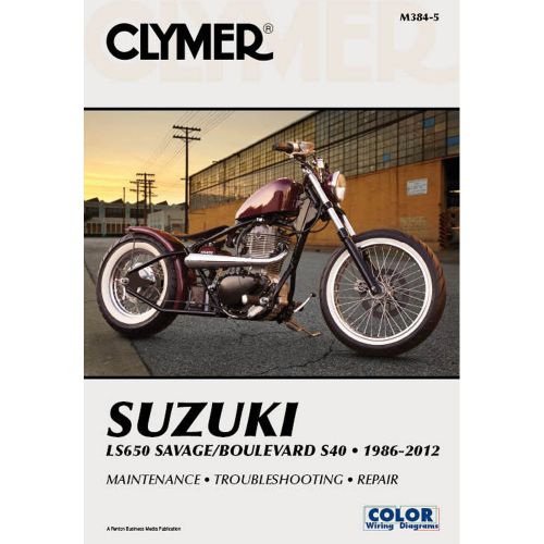 Clymer suzuki ls650 savage boulevard s40 1986-2012  m384-5