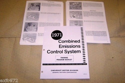 1971 emission control systeml chevy cec solenoid reversing relay corvette camaro