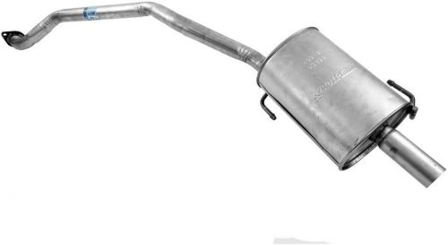 Exhaust muffler assembly-quiet-flow ss muffler assembly fits 07-09 acura mdx