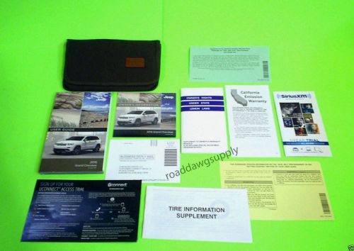 2015 jeep grand cherokee owners manual owner&#039;s guide book set limited laredo srt