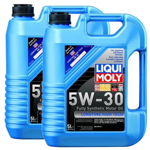 Liqui moly longtime high tech 5w30 (10 liters) 2039 engine oil vw bmw mb