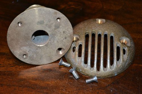 Brass bronze intake strainer water with screen boat ship sail