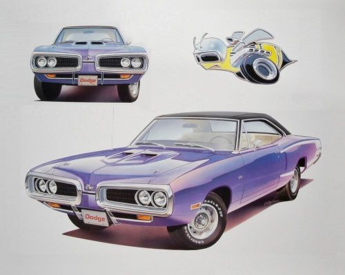 Super bee coronet dodge 1970 1969 1968 70 318 383 - 16 dealer posters art prints