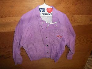 Vintage chevrolet racing jacket~from jon moss collection~xxl~lavender