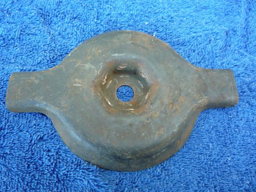 1930 1931 1932 1933 1934 1935 packard rear spare tire wheel lock plate