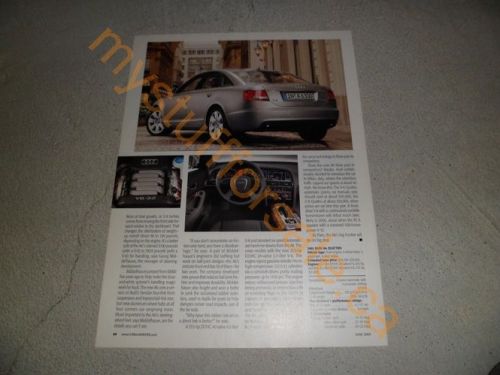 2005 audi a6 quattro 1 article / ad