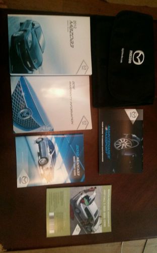 2012 mazda 3 owners manual  (oem)