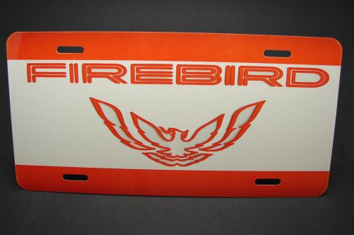 Firebird trans am license plate for cars  pontiac metal aluminum