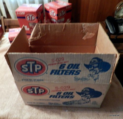 Stp oil filter s029 premium heavy duty 6 oil filters richard petty whole  case