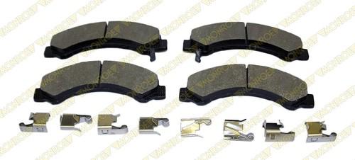 Monroe dx825 brake pad or shoe, front-monroe dynamics brake pad