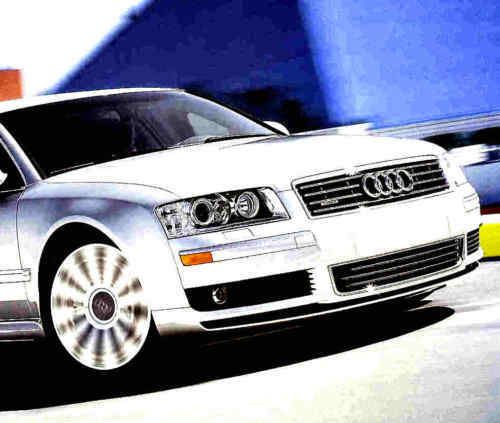 2003 audi large deluxe brochure--a4-cabriolet-s4-a6-a8-rs6-tt-allroad-audi