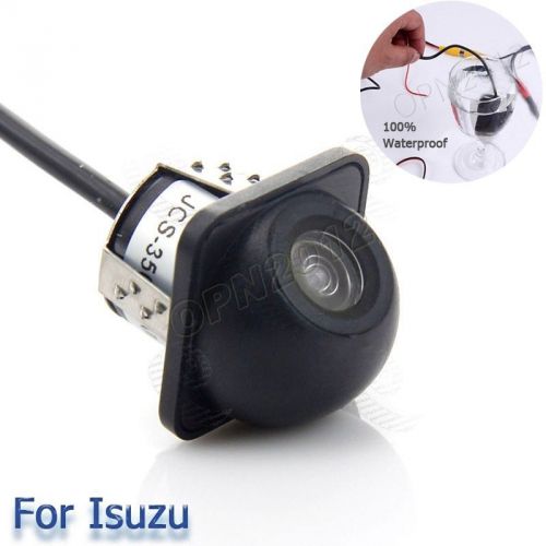 Colorful ccd reverse backup parking rear view camera hd night vision for isuzu