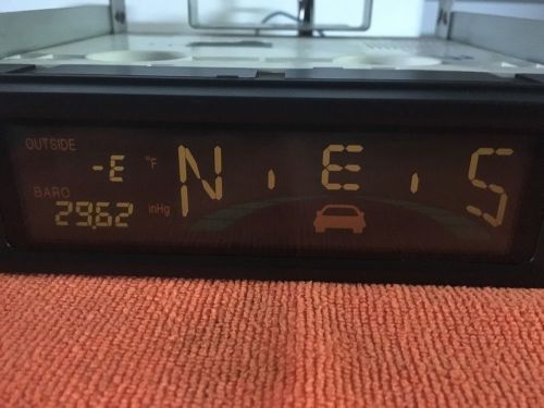 Oem subaru dashboard compass/altimeter/barometer gauge pack , 1998-2000 forester