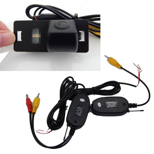 Wireless car backup rear view reverse camera for audi a3 a4 q5 q7 a8 s8