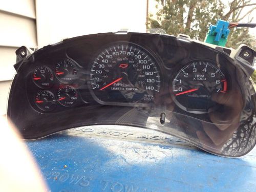 2003 chevrolet monte carlo limited edition speedometer