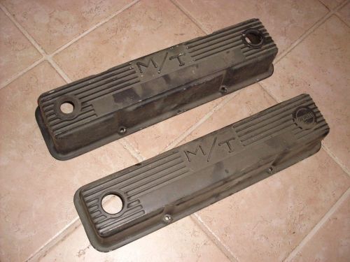 Vintage chevrolet chevy  327 350 m/t mickey thompson aluminum valve covers