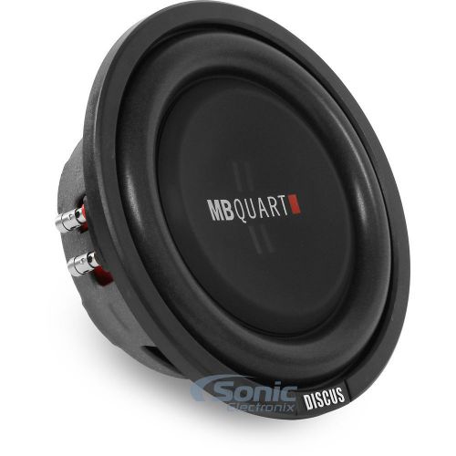 New! mb quart ds1-204 400w 8&#034; dual 4-ohm shallow mount car subwoofer car audio