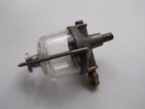 Vintage ac glass bowl fuel filter