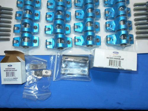 Ford 289/302 proform pedestal roller rocker arms 1.6 ratio 5/16&#034;, channels/shims