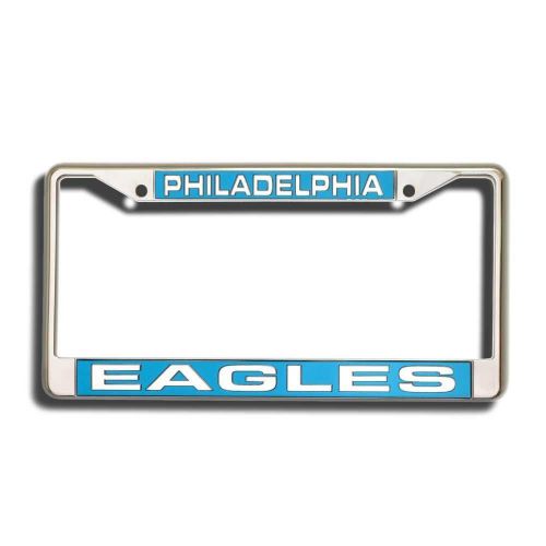 License plate frame - metal - laser - car truck suv - nfl - philadelphia eagles