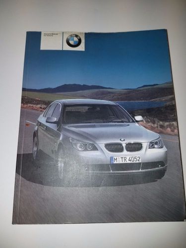 2004 bmw 545i owners manual