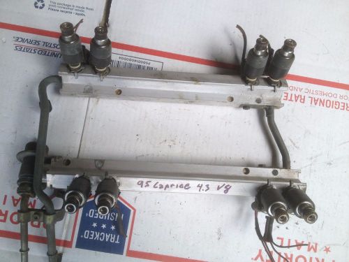 94 95 96 cherolet caprice &#034;4.3l v8 fuel rail w/ injectors