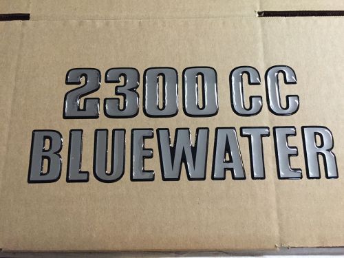 Key west boats domed 2300 cc bluewater decal (single)