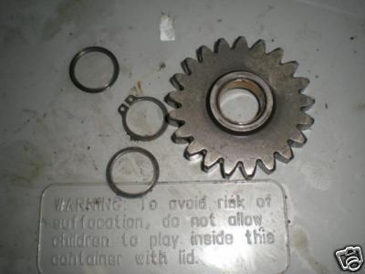 1986 yamaha yz250 kickstarter idler gear