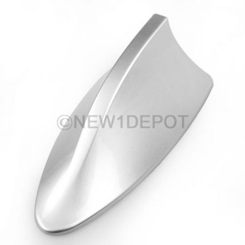 Silver car auto suv roof radio fm/am shark fin antenna aerial for nissan 350z nd