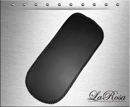 La rosa black leather harley sportster nightster iron 883 48 72 rear fender bib