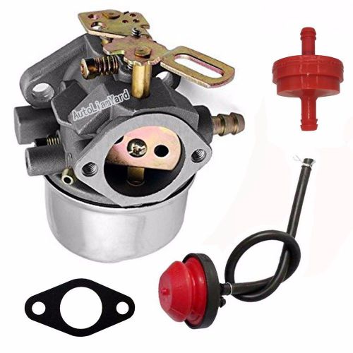 Carburetor for tecumseh hmsk80 hmsk90 generator snowblower chipper primer &amp; filt