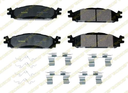 Monroe cx1508 brake pad or shoe, front-monroe ceramics brake pad