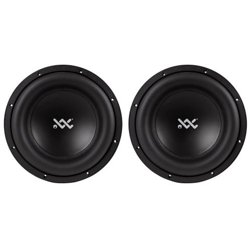 (2) re audio xx15d4 v2  xxv2 sub 15&#034; 3000 watt rms dual 2-ohm car sub subwoofers