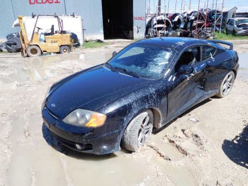 Passenger right front door glass fits 03-08 tiburon 55974