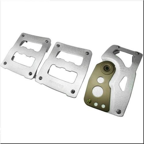 Car manual transmission aluminum pedals can adjustmen 3 pieces