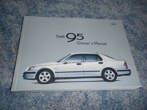 2001 saab 95 9-5 sedan owners manual factory oem