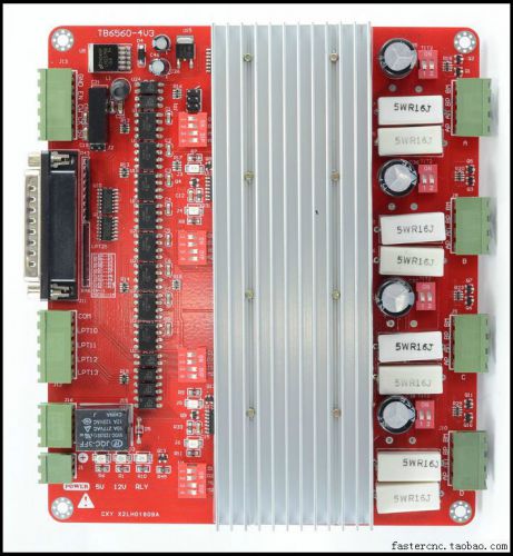 Cnc 4 axis tb6560 2.5a stepper motor driver controller board