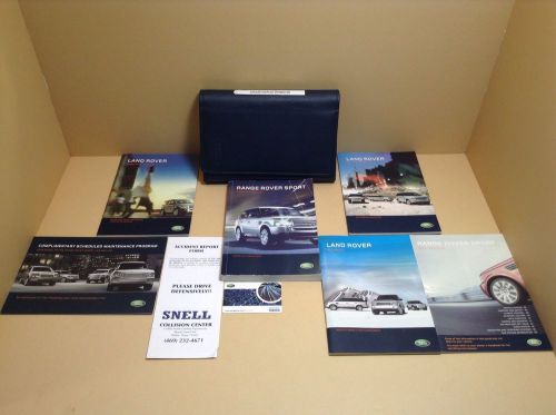 2008 range rover sport owners manual. full set. rare manuals #gt1 