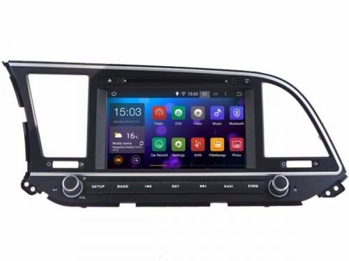 8&#034; android 4.4 car dvd player radio gps for hyundai elantra 2016 wifi obd 3g