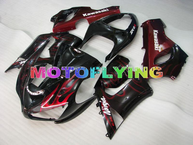 Fairing for kawasaki 2005 2006 05 06 zx-6r zx6r 636 plastic injection mold v12