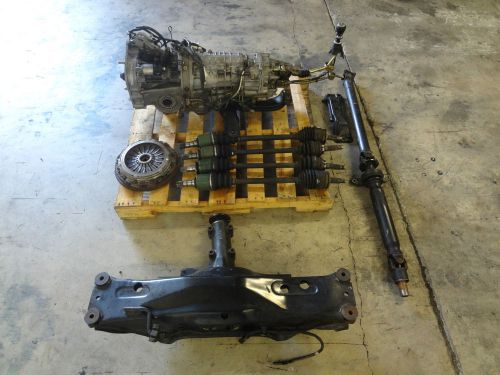 Jdm subaru wrx sti 6 speed awd transmission dccd ej20 turbo differential sti v8